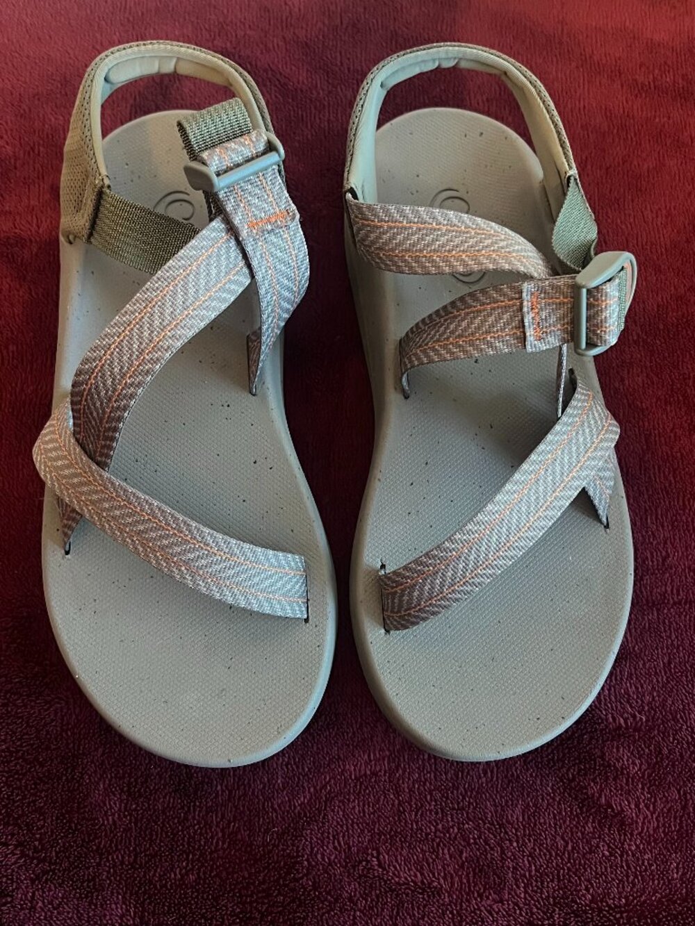 Chaco Women’s CushZ Extra Cushioned Sandal - Frond Truffle - Size USA 12